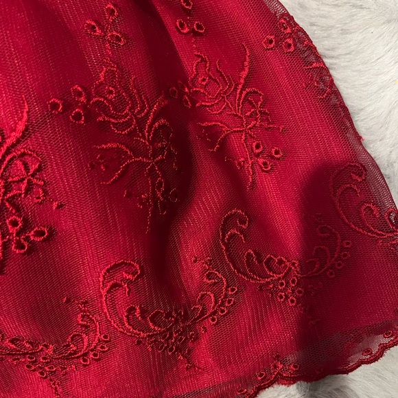❤️Red Holiday Formal Dress 🎄NWT 12 months - Picture 6 of 7